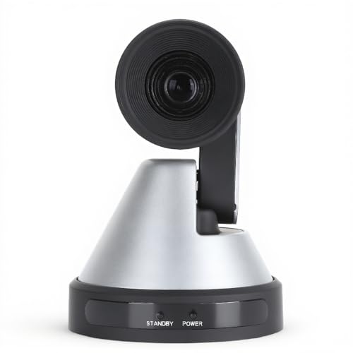 4K PTZ Conference Room Camera, HD Camera with Remote Control, 10X Zoom Angle Adjustable, 350° Horizontal Scan, Video Camera for Meeting Live Streaming Online Learn (-2612240083812)