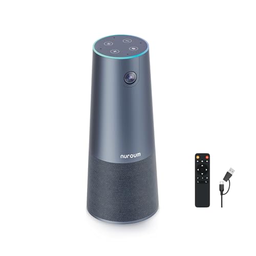 NUROUM C40 2K Video Conference Webcam with Microphone and Speaker