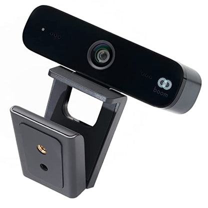 Boom MINI Full HD 1080p Webcam with 90° Wide-Angle Lens, Dual Noise-Reducing Mics, Autofocus, Low-Light Optimization, USB Plug-and-Play for Zoom/Teams/Meet – PC/Mac Laptop Camera