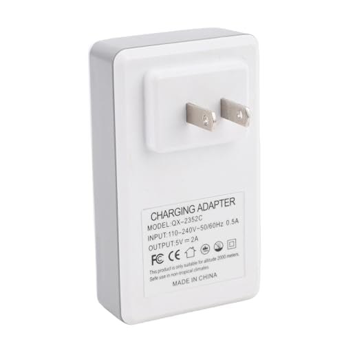 fosa USB 2A Uninterruptible Power Supply, Mini UPS Battery Backup 2600mAh Power Supply for Outdoor Cameras and Security (US Plug)