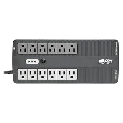 Eaton Tripp Lite Series INTERNET900U Small UPS Battery Backup & Surge Protector, 900VA / 480W, 12 Outlets, Computer Uninterruptible Power Supply Units for PC, 3-Year Warranty & $100,000 Insurance - style: 900VA