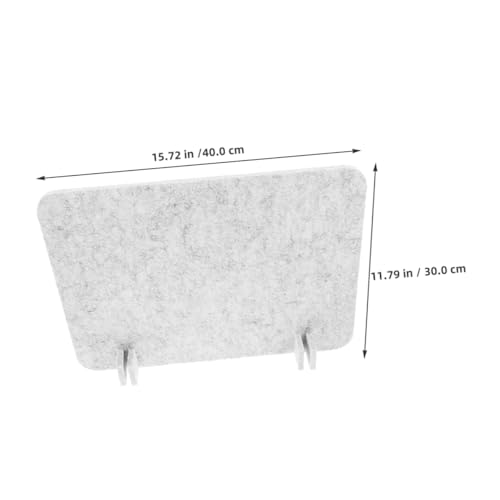 Veemoon 2Pcs Felt Desk Privacy Panel Desk Divider Partition for Office and Classroom Easy to Install Enhances Focus and Reduces Distractions