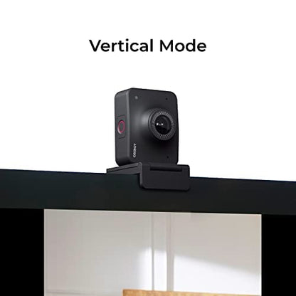 OBSBOT Meet 1080P 60FPS Webcam, Full HD Auto-Focus & AI-Powered Framing Computer Camera, Background Replacement, HDR, Adjustable FOV, Webcam for Conferencing, Video Calling, Live Sreaming, PC, Laptop | Computer Camera Background Replacement, HDR, Adjustab