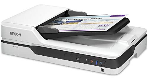 Epson DS-1630 Document Scanner: 25ppm, Twain & ISIS Drivers, 3-Year Warranty with Next Business Day Replacement - style: DS-1630