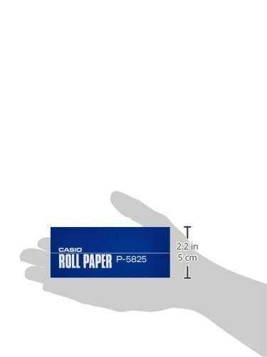 Casio P-5825-E Paper Calculator Internal Paper Roll Suitable for HR-8TEC and HR-8RCE Printing Calculator