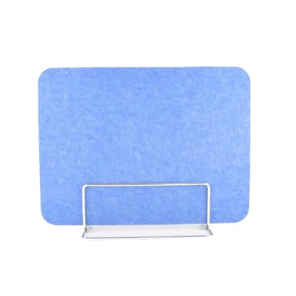 Acoustic Desk Divider Panels - Soundproof Office & Classroom Partitioning Solution, Noise Reduction, 2 Units - color: Blue, size: 30X120cm