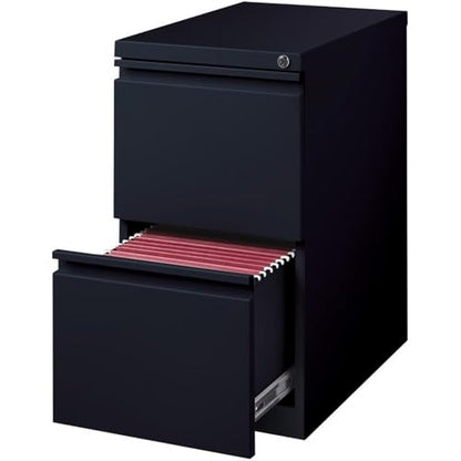 Hirsh Industries 2-Drawer Mobile Pedestal Finish: Black - color: Black