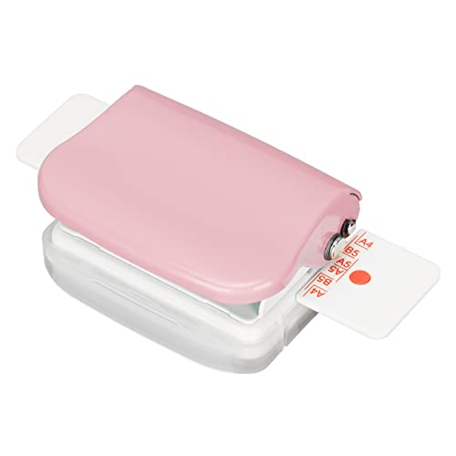 Manual Binding Machines, Heavy Duty 6mm Coil Binding Machine with Ruler for B5 A5 Documents Multipurpose Hand Punch Tool for Office School Use
