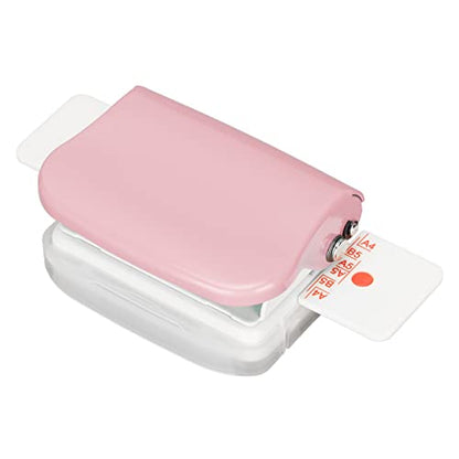 Manual Binding Machines, Heavy Duty 6mm Coil Binding Machine with Ruler for B5 A5 Documents Multipurpose Hand Punch Tool for Office School Use