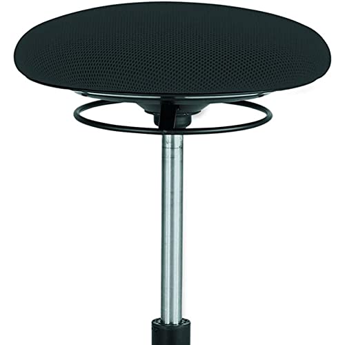 Safco Twixt Active Movement Seating Chair, Ergonomic Support, Extended Height, Black Mesh - color: Black, style: Extended-Height