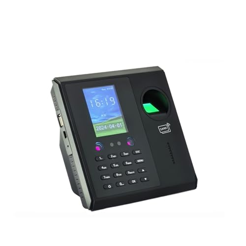 WiFi 2000mAh Battery Face Time Attendance Machine System Fingerprint Employee Electronic Clock Management