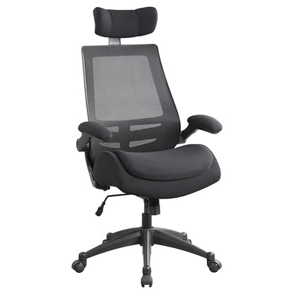 BOLISS 400lbs High Back Ergonomic Office Chair with Dual Seat Cushion - color: Black, size: BLS-2818HS