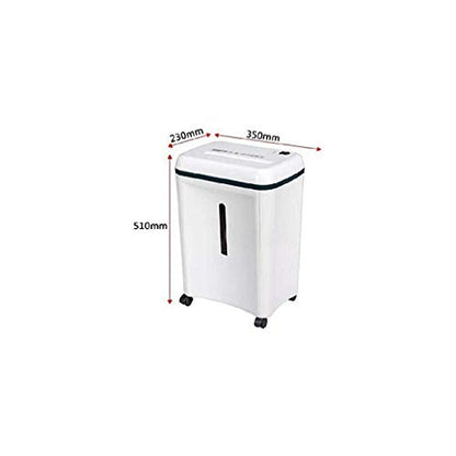 Mini Paper Shredder- 2 Sheet Crosscut,CD and Credit Card, 5 Gal Pullout Basket Shredder, Minutes Continuous Run Time
