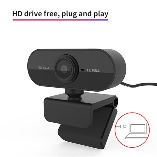 Streaming Camera 1080p HD Webcam USB Pc Camera Webcam for Pc Gaming | Computer Web Cameras for Desktop Computer Accessories with Microphone,Fast Auto Focus, Rotatable Lens Gaming Stuff