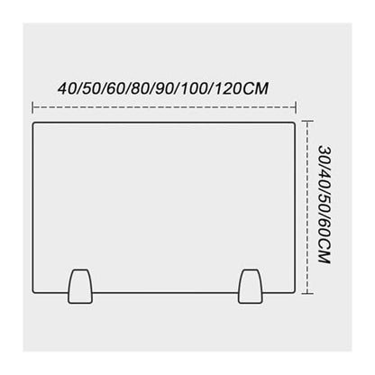 Free Standing Desk Privacy Panel Portable & Removable Partition Screen for Offices, Classrooms & Testing Easy Storage Student Study Divider for Libraries(30x90cm) - size: 30x90cm