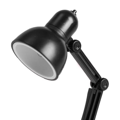 AYNEFY LED Desk Lamp Table Lamp with Detachable Magnetic Base Adjustable Brightness for Reading Work and Rest LED Desk Retro Design Swing Arm Table Lighting (Black) - size: Black