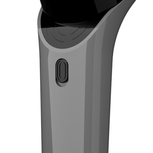 NETUM 1D Barcode Scanner, Wireless Bluetooth with Cradle, DS5000-Gray - color: Gray