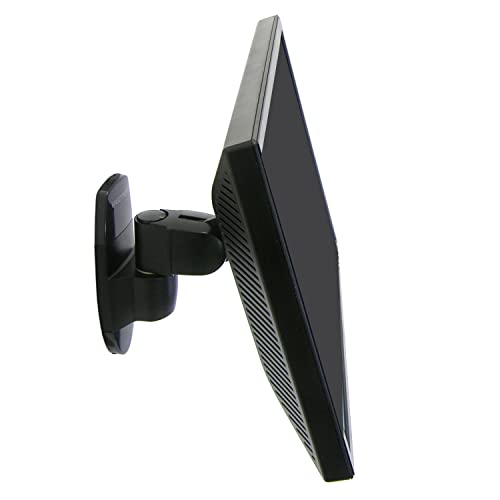Ergotron – 200 Series Single Monitor Arm, VESA Wall Mount – for Monitors Up to 38 Inches, 0 to 25 lbs – Pivot - style: Pivot