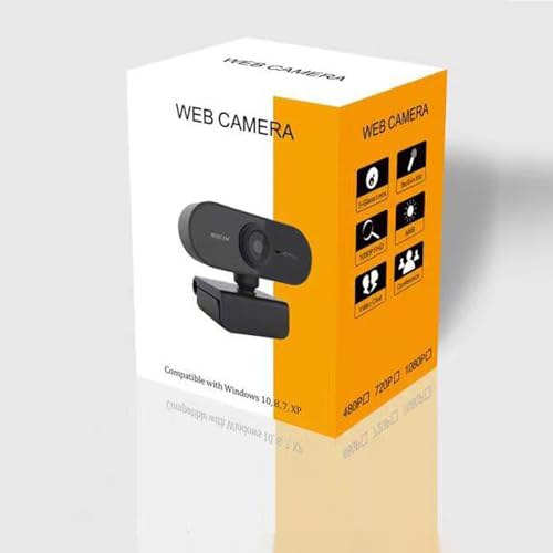 High Claritys 2K 1080P 720P 480P Computer Webcam with Noise Cancelling Microphones for Online Education and Remote Work Wide Angled Lens Webcam - color: 1080p