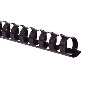 GBC Binding Spines / Spirals / Coils, 5/8" Diameter, 130 Sheet Capacity, CombBind, Black, 100 Pack (4000092) - size: 100 Pack, style: 5/8" Diameter/130 Sheet Capacity