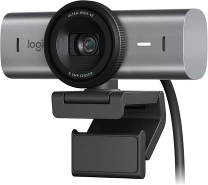 LOGITECH MX BRIO Ultra HD 4K Webcam - Black