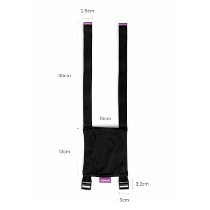 Cabeau Universal Neck Pillow Seat Strap System - Head Hold S3 Attaches Most Neck Pillows to Airplane Seats and car Seats.