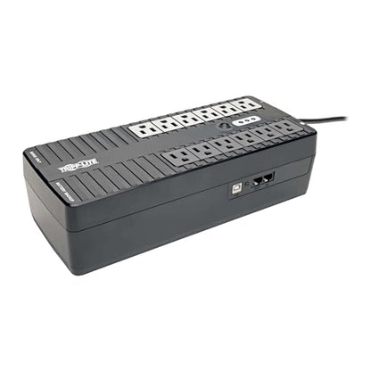 Eaton Tripp Lite Series INTERNET750U Small UPS Battery Backup & Surge Protector, 750VA / 450W, 12 Outlets, Computer Uninterruptible Power Supply Units for PC, 3-Year Warranty & $100,000 Insurance - style: 750VA