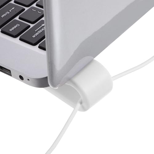 OSALADI 4pcs Laptop Cooling Stand Adjustable Height Notebook Riser for Desk Use, Blue and White Ventilated Holder for Enhanced Laptop Ventilation and Ergonomic Workspace