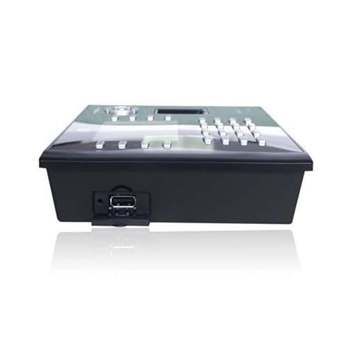 Time Clock for Small Businesses, Fingerprint Time Attendance Terminal 3.5 Inch Screen ID Card Finger Prints Time Clock Machine for Offices, Factories, Hotels, Schools and More(ID WiFi) - size: ID wifi