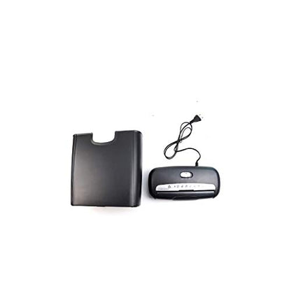 Mini Paper Shredder- Shredders Small Office Shredder Home Electric Strip Black Automatic Feed