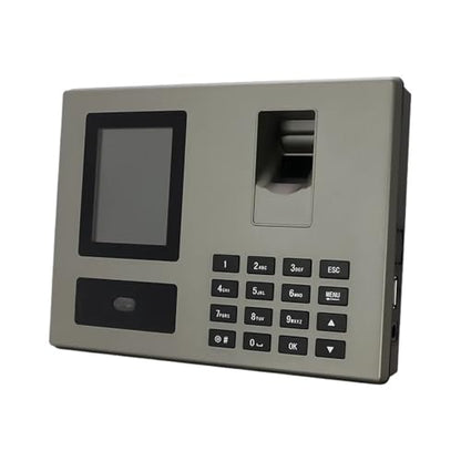 Fingerprint Time Clock, Time Clock,FA03 Attendance Machine Face Fingerprint Password Employee Check-in Device Recognition Apparatus Punch Card Equipment,