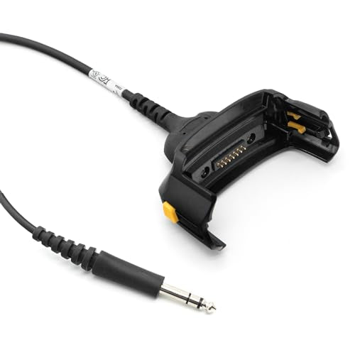 25-127558-02R Dex Cable for Zebra MC55 MC65 MC67 Barcode Scanner Handheld Mobile Computers, RS232 Serial to DEX Connection, Supports Data Transfer Only (Not Compatible with Android Versions of MC67)