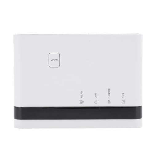 Wireless Print Server, Support up to 4 Printers with USB 2.0 Port and 100Mbps Network Bridge, for OS, Standalone Mode Available, Ideal for Homes, Warehouses, Stores (US Plug)