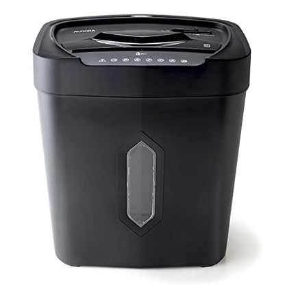 Aurora 12-Sheet Crosscut Paper and Credit Card Shredder with 5.2 gal Wastebasket - style: 12-Sheet Crosscut