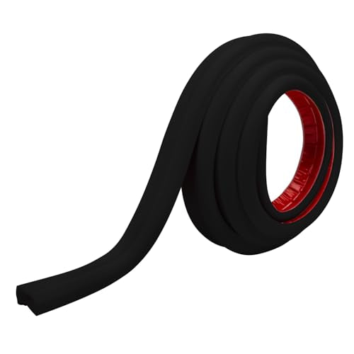 TV Cord Hider – Flexible Wall Cord Cover Slim Design Silicone Cable Raceway - Self Adhesive, Cut to Size Design for Hiding Wires on Wall - Clean Home Setup Cable Concealment (Black, 10 Feet) - color: Black, size: 10 Feet