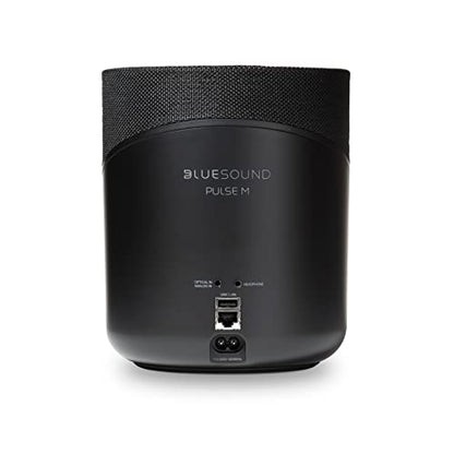 Bluesound Pulse M Omni-Hybrid Wireless Music Streaming Speaker with Bluetooth - Black - Compatible with Alexa and Siri - color: Black