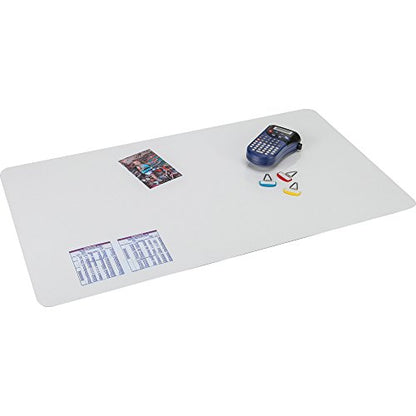 Artistic Krystal View Plastic Desk Pad, 19" L x 24" W, Clear (60-4-0M)