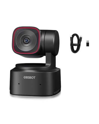 OBSBOT Tiny 2 Lite 4K PTZ Webcam AI-Tracking 1/2" CMOS - style: Tiny 2 lite