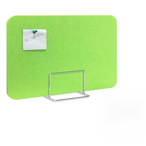 Desk Divider for Student, Acoustic Freestanding Desk Privacy Panel, Noise Reducing Sound Proof Dividers for Office, School ，Felt, Customizable(Green,40 * 30cm) - color: Green, size: 40*30cm