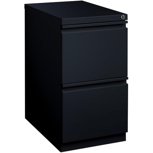 Hirsh Industries 2-Drawer Mobile Pedestal Finish: Black - color: Black