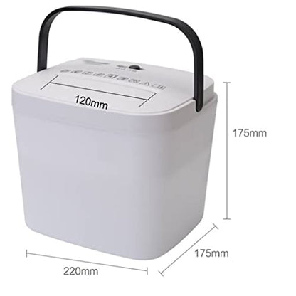 Desktop Paper Card Shredder Small Personal Electric Portable Waste Office Mini Multifunctional