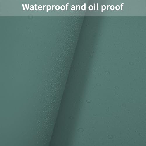 Leather Desk Mat,1.8mm Thick,16x60 Inch Desk Cover,Desk Protector Mat,Dresser Cover Top,Faux Leather Table Cover,Side Table Cover,Office Desk Cover,Office Table Cover(Aqua Blue+Gray,16x60) - color: Aqua Blue+gray, size: 16×60inch