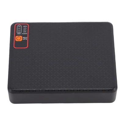 GOWENIC Mini UPS Battery Backup, 15600mAh Uninterruptible Power Supply for Router Modem, USB Type C DC Power Supply (US Plug)