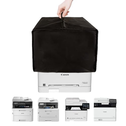 Printer Dust Cover,Protective Waterproof Anti-Static Dustproof Heavyweight Home Enclosure Accessories Black Fabric Covers,Compatible with Brother HLL3290CDW and Canon Color ImageCLASS MF656Cdw