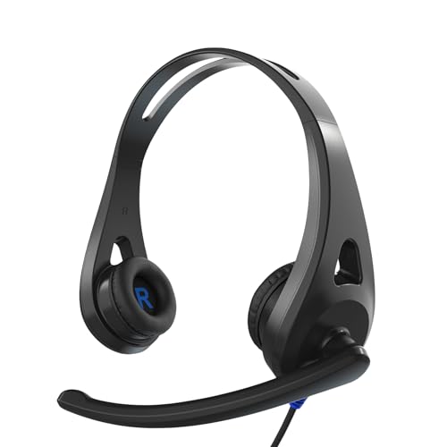TWT Audio Ergo TW110 Premium On-Ear Headset - 3.5mm Jack | Wired Headphones, Noise Reducing Microphone, For Classrooms, School, Students, & Teachers, Universal Device Compatibility - style: 3.5mm Jack