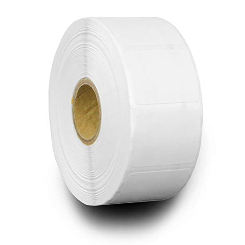 Direct Thermal Labels, 1.25" x 1", 13,800 Labels | Rollo & Zebra Compatible, 10 Rolls, 1,380 / Roll, Permanent Adhesive, Perforated, UPC Barcode Compatible, 1" Core - size: 1.25" x 1" - 10 Rolls