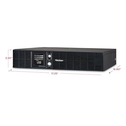 CyberPower OR1500LCDRTXL2U Smart App LCD UPS Battery Backup - size: 1500VA XL