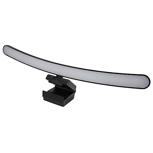 Computer Monitor Lamp, 5V 1A Type C Power Asymmetrical Optical Dimmable Monitor Light Bar for Curved Screen Computer Screen Devices