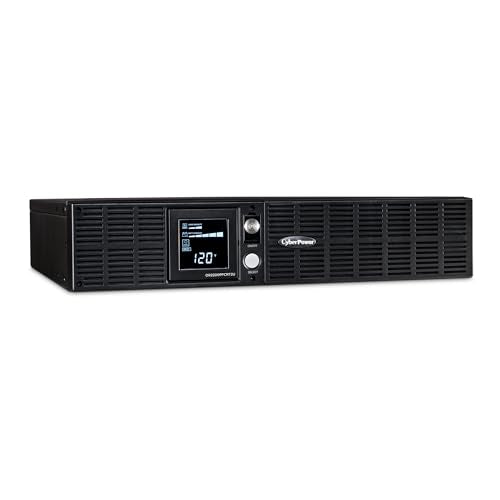 CyberPower OR2200PFCRT2U PFC Sinewave UPS Battery Backup | 2000VA/1540W, 8 Outlets, AVR, 2U Rack/Tower, UL Certified - style: 2000VA 20A