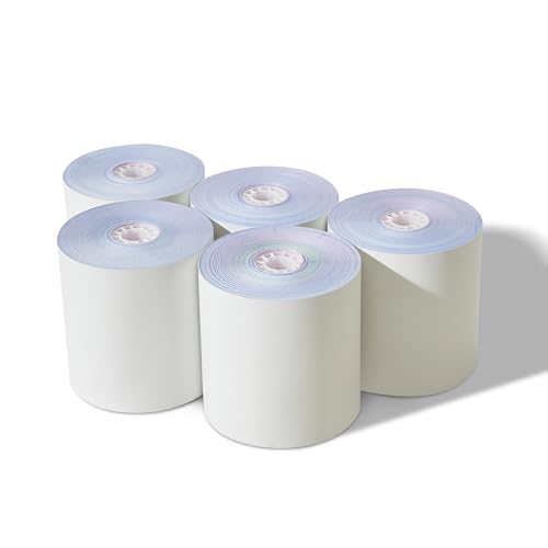 3" x 65' 3-ply Carbonless, 20 Rolls Compatible with Star SP700, Epson M119, TM-U200, U300 Series and More - size: 3 x 65 Three-Ply Carbonless